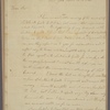Letter to [Joseph Clay, Savannah, Ga.]