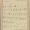 Letter to M[atthias] B[urnet] Talmadge [New York]
