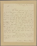 Letter to M[atthias] B[urnet] Talmadge [New York]
