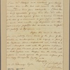 Letter to M[atthias] B[urnet] Talmadge [New York]
