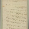 Letter to Richard Cutts