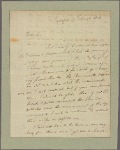 Letter to Richard Cutts