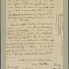 Letter to Richard Cutts
