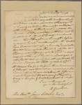Letter to James Sullivan, Boston