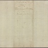 Letter to A[lexander] Hodgdon