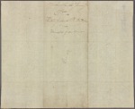 Letter to A[lexander] Hodgdon