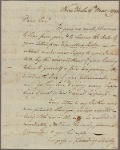 Letter to H[oratio]. Gates [Travellers' Rest, Berkeley Co., Va.]