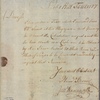 Letter to Matthew Irwin, Morris Town [N. J.]