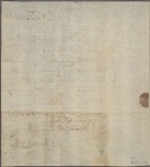 Letter to Matthew Irwin, Morris Town [N. J.]