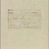 Letter to Matthew Irwin, Morris Town [N. J.]