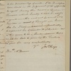Letter to S[tephen] Titus Hosmer, New Haven [Conn.]