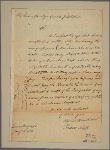 Letter to Gen. John Hathorn