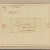 Letter to Jasper Yeates, Lancaster [Pa.]