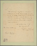 Letter to Gen. [John] Armstrong [New York]