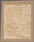 Letter to Col. James Wood, Frederick Town