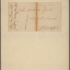 Letter to John Nicholson, Comptroller General, Philadelphia