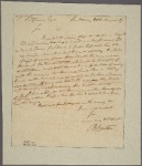Letter to Thomas Fitzsimons