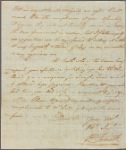 Letter to Horatio Gates, Berkely [Va.]