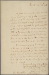 Letter to Thomas Nelson, Governor of Virginia