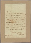 Letter to John Nicholson
