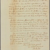 Letter to -- --