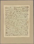 Letter to -- --