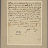 Letter to -- --