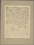 Letter to -- --
