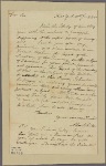 Letter to [Horatio Gates, Berkeley County, Va.]