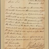 Letter to Robert Smith, Secretary of the Navy