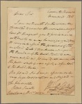 Letter to Robert Smith, Secretary of the Navy
