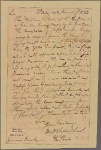 Letter to Gov. [Thomas] Burke