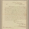 Letter to John V. Henry, Comptroller N. Y. State, Albany