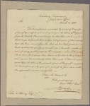 Letter to John V. Henry, Comptroller N. Y. State, Albany
