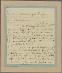 Letter to [Horatio] Gates [New York]
