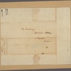 Letter to Gov. [John] Milledge, Augusta, Georgia