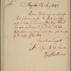 Letter to -- --