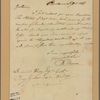 Letter to Jeremiah Olney, Collector, and Ray Greene, District Attorney, Providence & Warwick [R. I.]