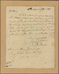 Letter to Jeremiah Olney, Collector, and Ray Greene, District Attorney, Providence & Warwick [R. I.]