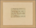 Letter to Jeremiah Olney, Collector, and Ray Greene, District Attorney, Providence & Warwick [R. I.]
