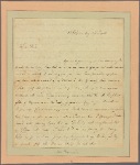 Letter to Mrs. Lawrence, Trout Hall, Northampton