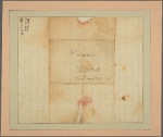 Letter to Mrs. Lawrence, Trout Hall, Northampton