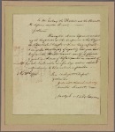 Letter to the President and Supreme Executive Council [of Pennsylvania]