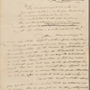 Autograph letter signed to Augusta White, 18-20 August 1818