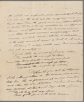 Autograph letter signed to Augusta White, 18-20 August 1818