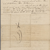 	Autograph letter signed to Augusta White, 18-20 August 1818