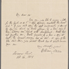 Autograph letter signed to David Booth, 14 October 1818