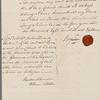 Holograph codicil to last will and testament