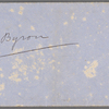 Holograph codicil to last will and testament