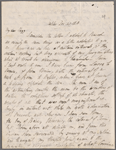 Autograph letter signed to Thomas Jefferson Hogg, 21 December 1818